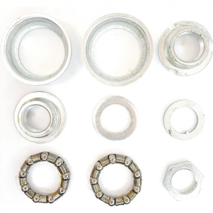 Детали каретки FP-B701 серебряные 160003