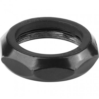 Гайка резьбовой рулевой колонки верхняя 1"1/8 x 26tpi чёрная