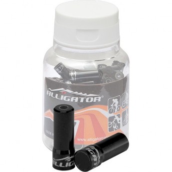 Наконечник LY-HPA09-BK оболочки троса тормоза, 5,2х17,5мм, алюминиевый чёрный, банка 100 шт. Наконечник LY-HPA09-BK оболочки троса тормоза, 5,2х17,5мм, алюминиевый чёрный, банка 100 шт.