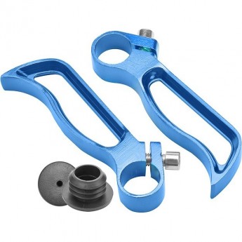 Рога на руль BLF-C4 алюминиевые синие Рога на руль BLF-C4 алюминиевые синие