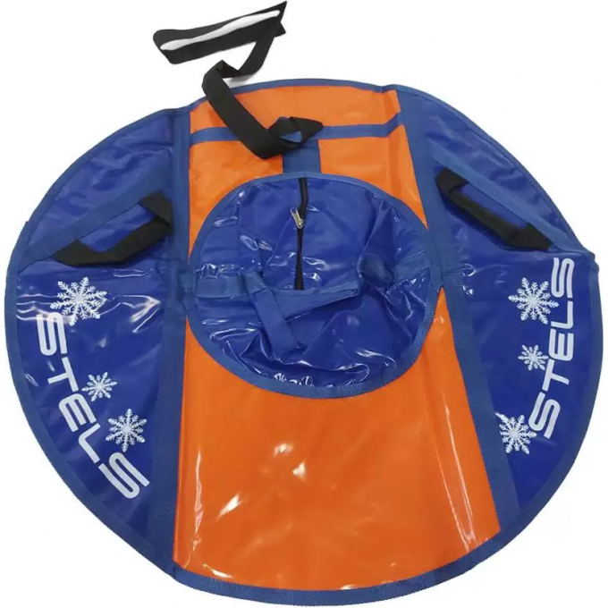 Санки надувные 110 см STELS Тюбинг Оранжевый/Синий 2008281010105