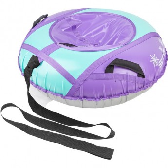 Санки надувные STELS D110см, фиолетово-бирюзовые Санки надувные STELS D110см, фиолетово-бирюзовые