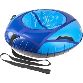 Санки надувные (тюбинг) STELS 110 см тент с камерой, синий/голубой