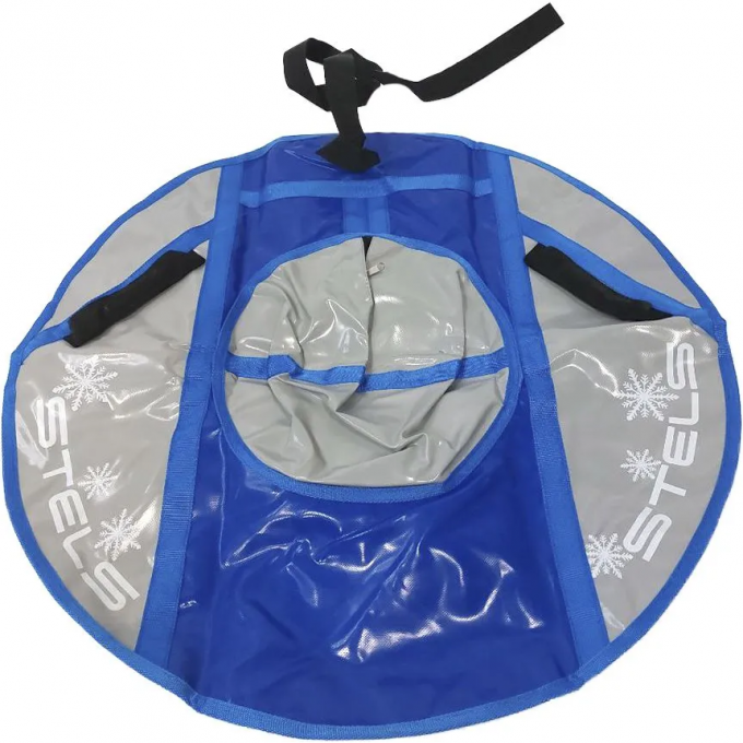 Санки надувные (тюбинг) STELS 80 см тент без камеры СН040, синий/серый-синий 2007000073155