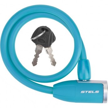 Трос-замок STELS 84356, 10х650 мм, синий Трос-замок STELS 84356, 10х650 мм, синий