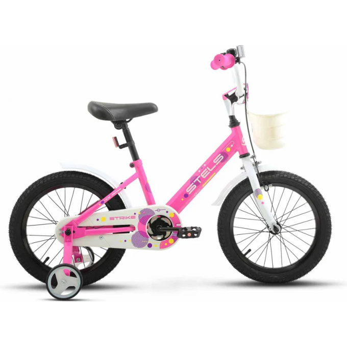 Велосипед STELS 18" STRIKE VC (JU135647) розовый 7660000390094