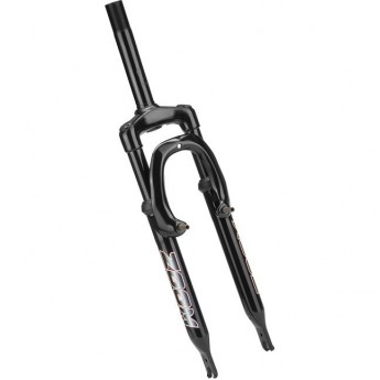 Вилка 24" 1"1/8х166 мм BRAVO-327E HL чёрная. (Mustang 24")