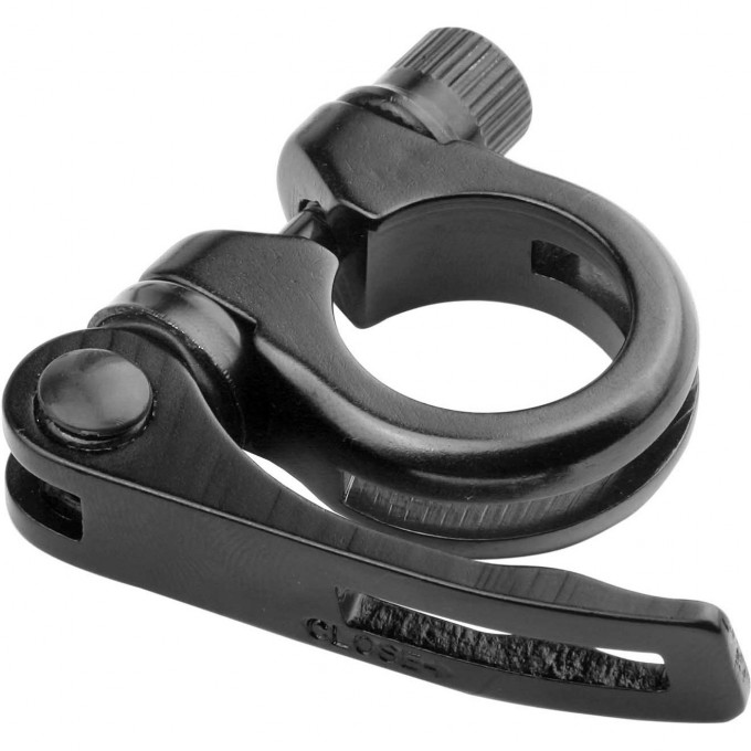Зажим подсед. трубы AR-01+AC-01 черный 180004